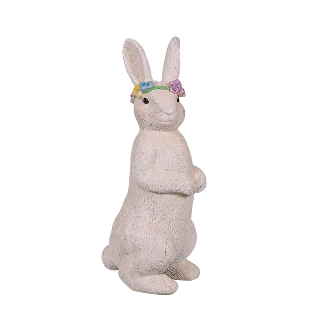 Easter White Standing Bunny Statue, 31" - Image 2