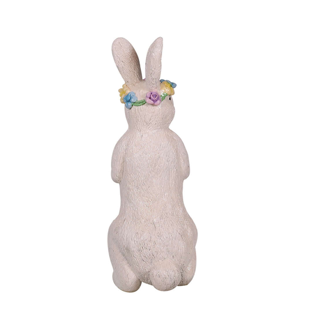 Easter White Standing Bunny Statue, 31" - Image 3