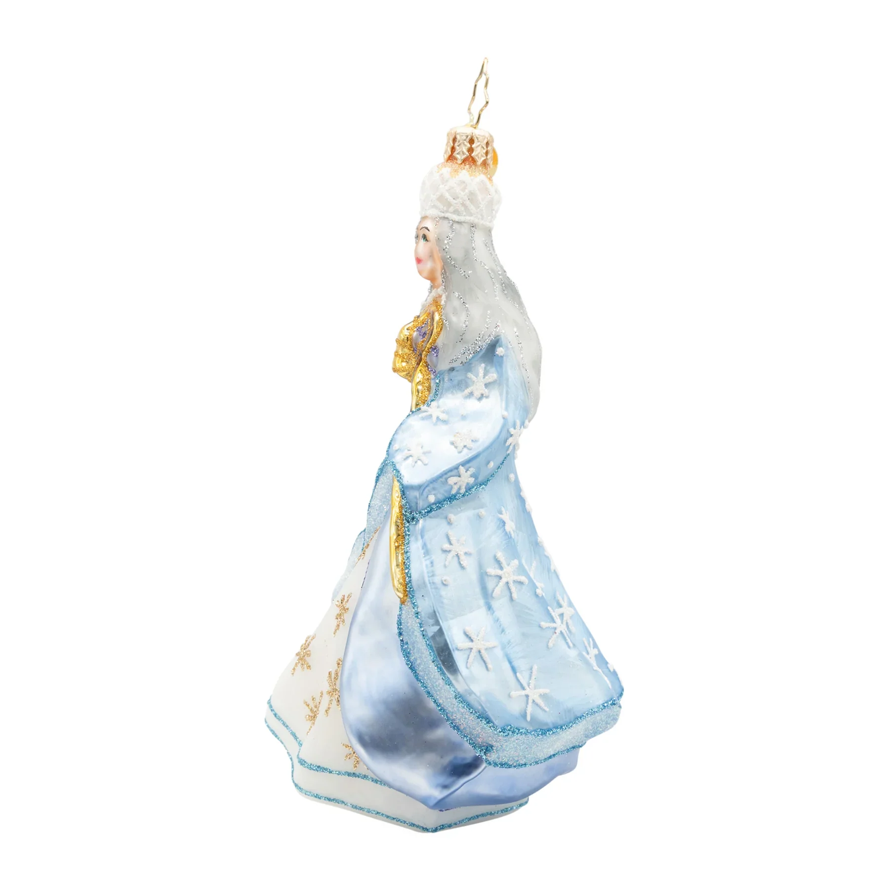 Echoes of Christmas Past Glass Ornament, 6.5" - Image 3
