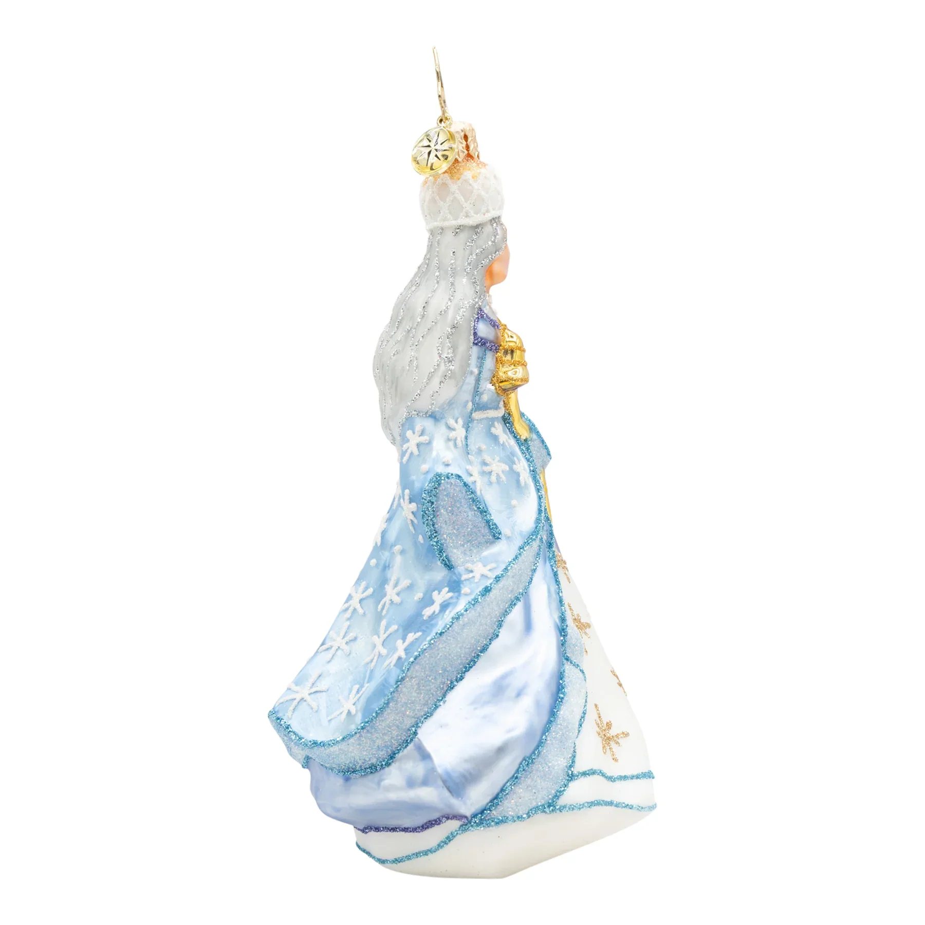 Echoes of Christmas Past Glass Ornament, 6.5" - Image 5