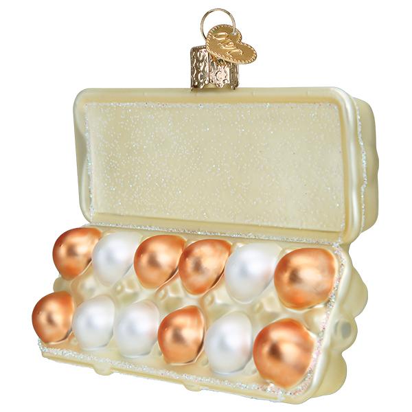 Egg Carton Ornament, 3.25" - Image 2
