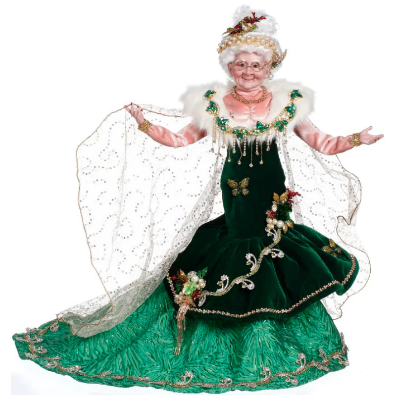 Emerald Glistening Mrs. C Large Figurine, 23"