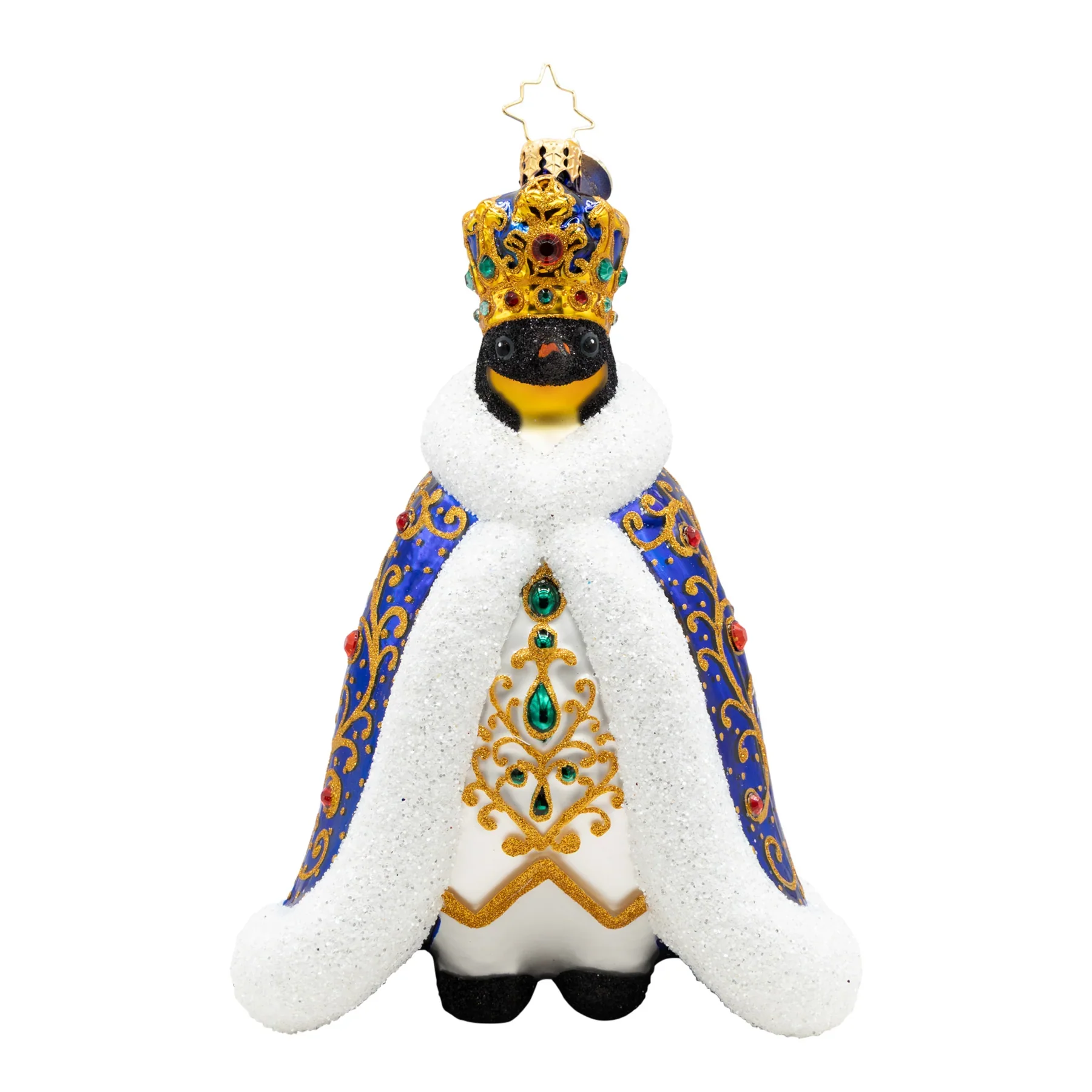 Emperor of the North Penguin Glass Ornament, 6.5" - Image 2