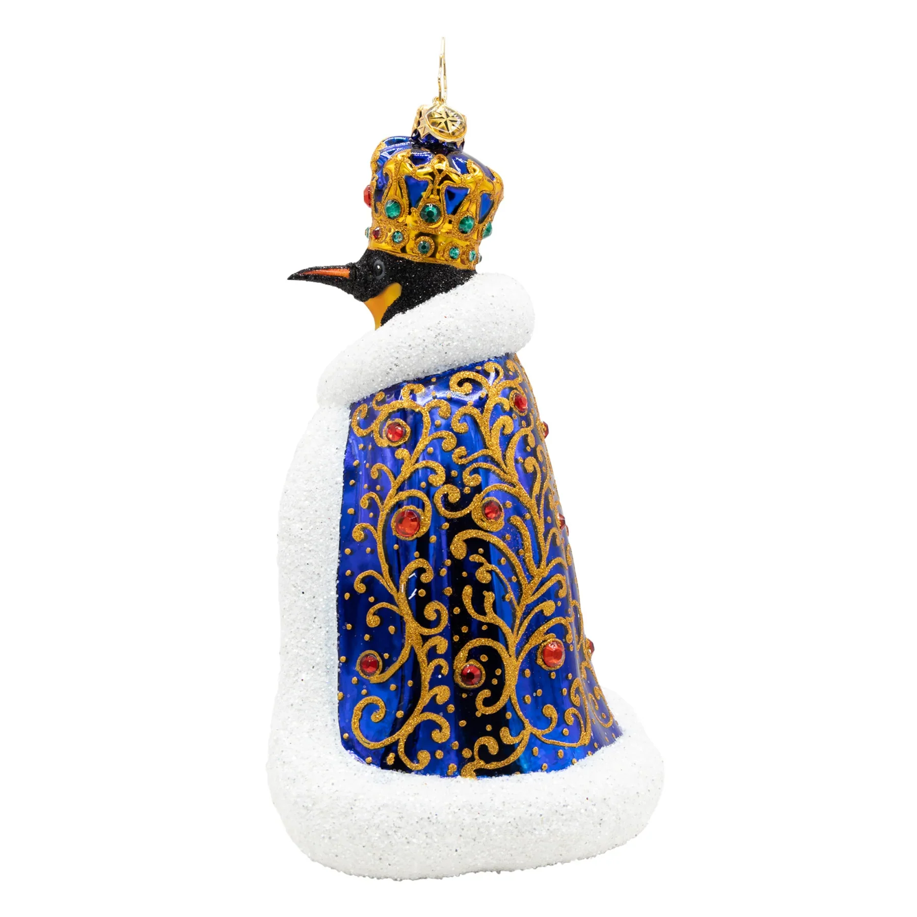 Emperor of the North Penguin Glass Ornament, 6.5" - Image 3