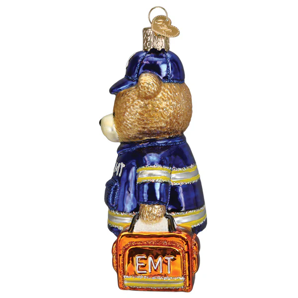 EMT Teddy Bear Ornament - Image 3