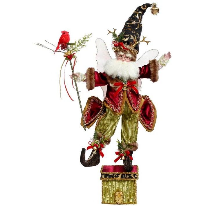 Enchanted Forest Fairy Stocking Holder Figurine, 23.5"