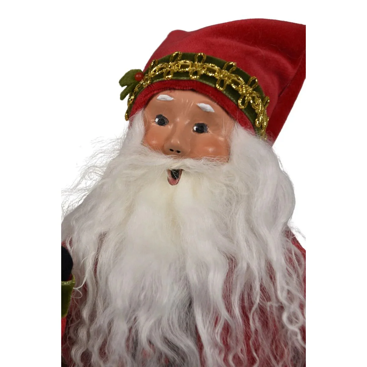 English Countryside Santa Caroler Figurine, 13" - Image 2