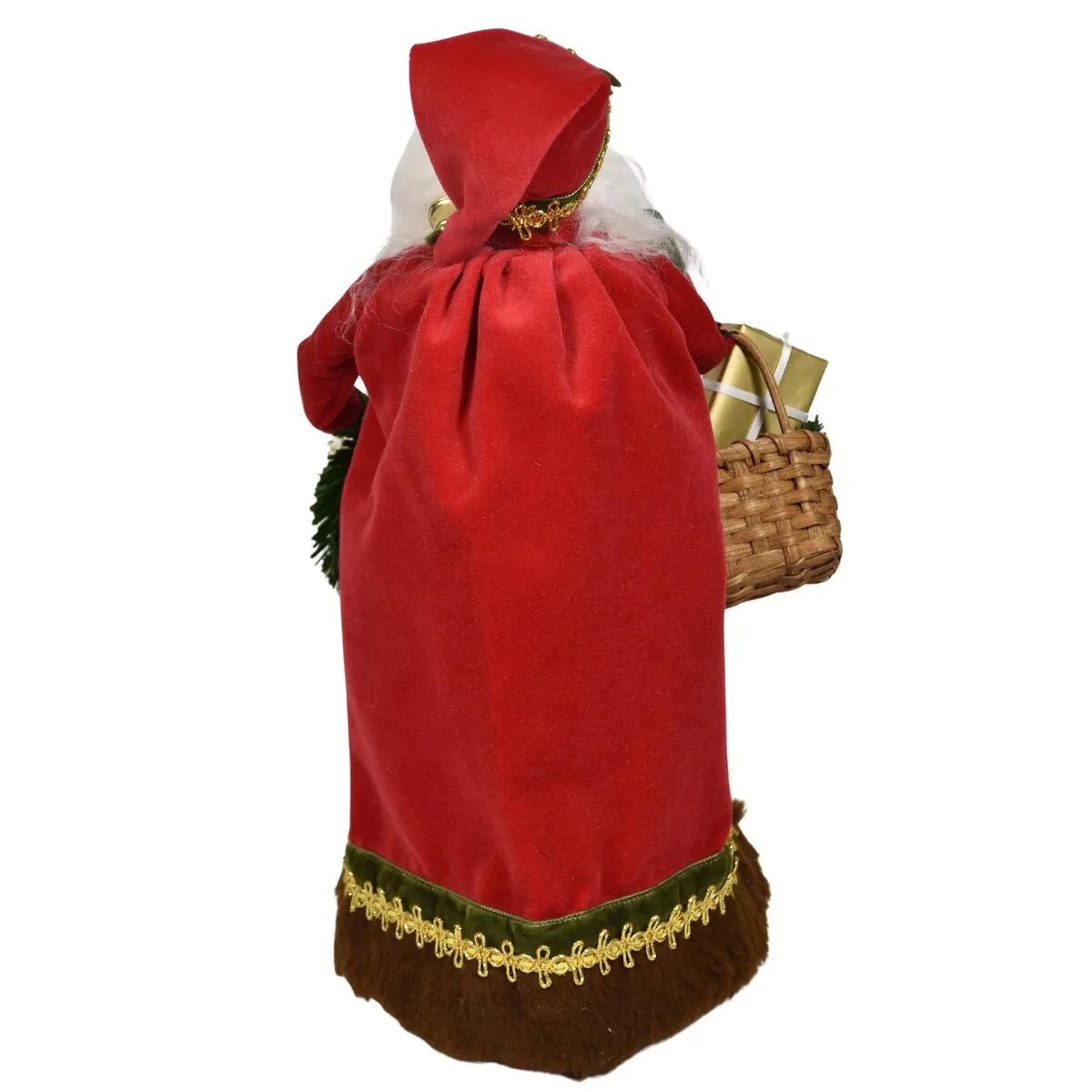 English Countryside Santa Caroler Figurine, 13" - Image 4