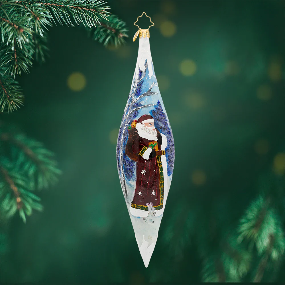 Evergreen Night Icicle Ornament - Image 2