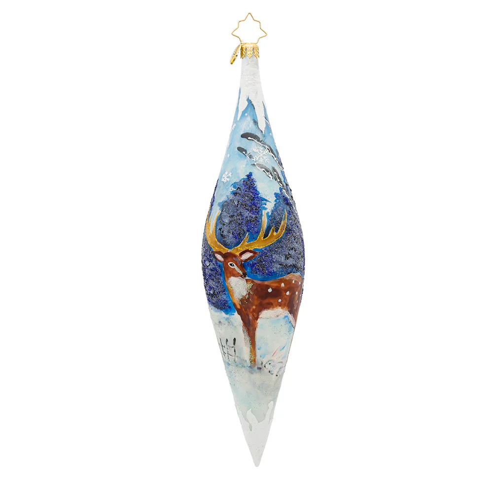 Evergreen Night Icicle Ornament - Image 3