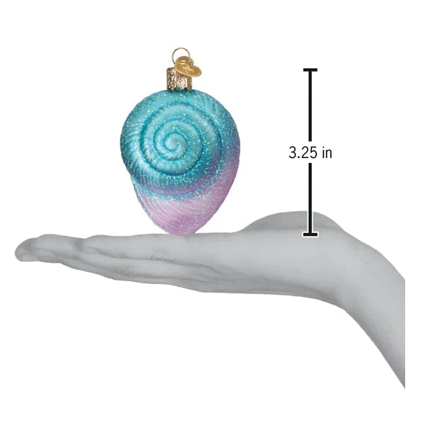 Fanciful Spiral Shell Ornament - Image 5