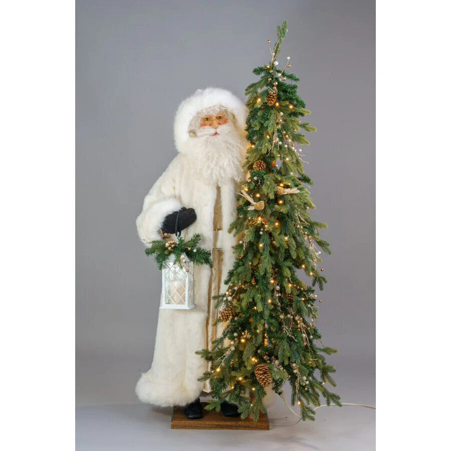 Father Christmas Large Figurine - Ivory Celebrations 2nd Edition, 57"
