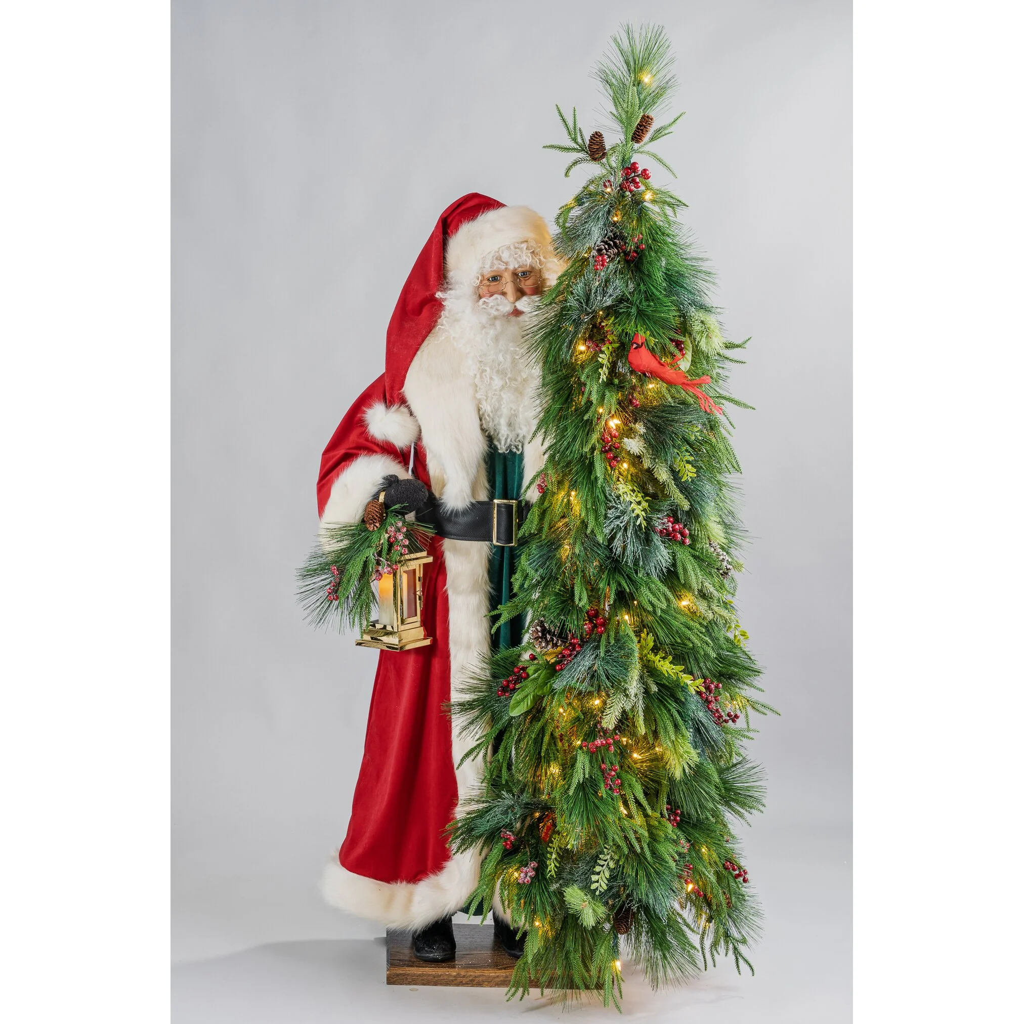Father Christmas Large Figurine - Mountain Wonderland, 57"