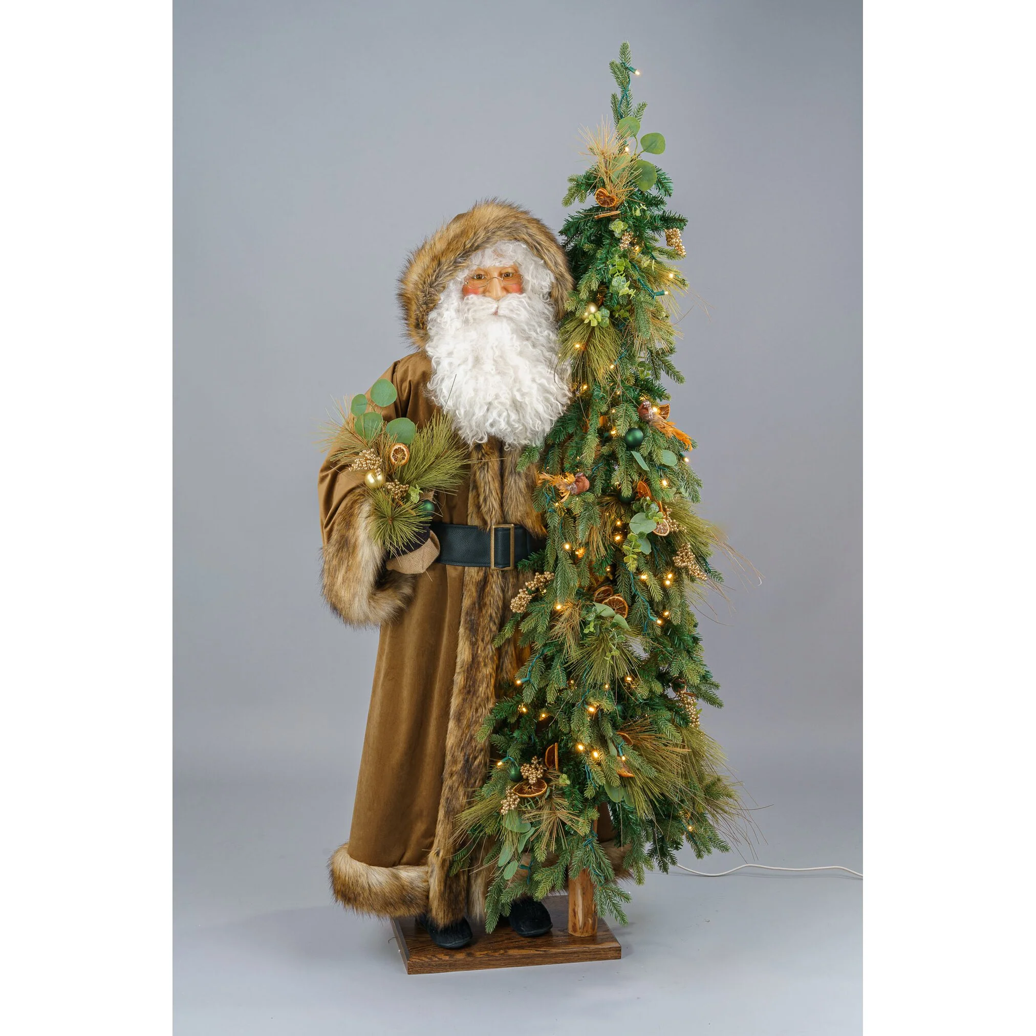 Father Christmas Large Figurine - Seasonal Bounty 2nd Edition, 57"
