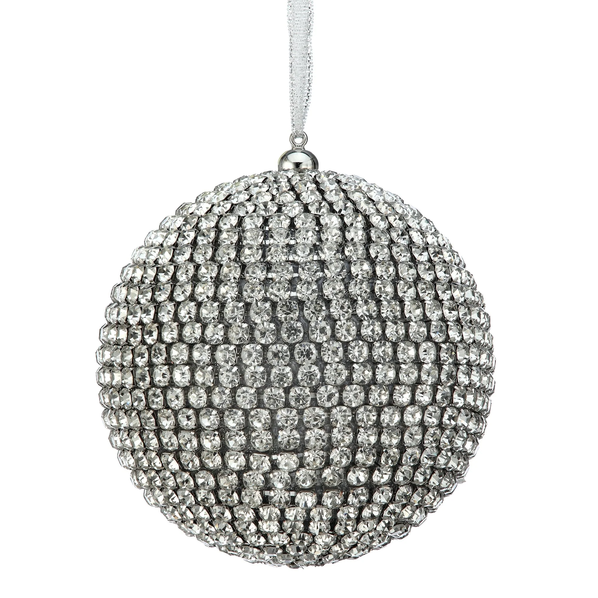 Faux Diamond Ball Ornament, 5β