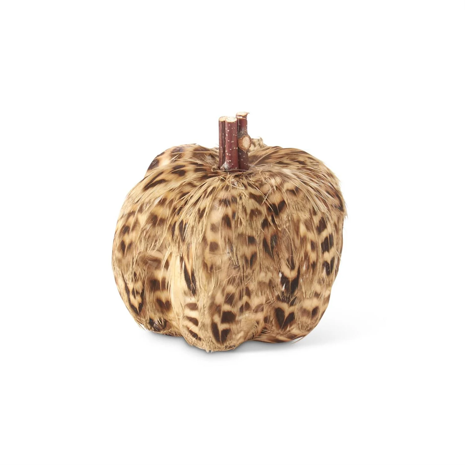 Feather Pumpkins, 3.25" (4 Styles - Sold individually) - Image 5