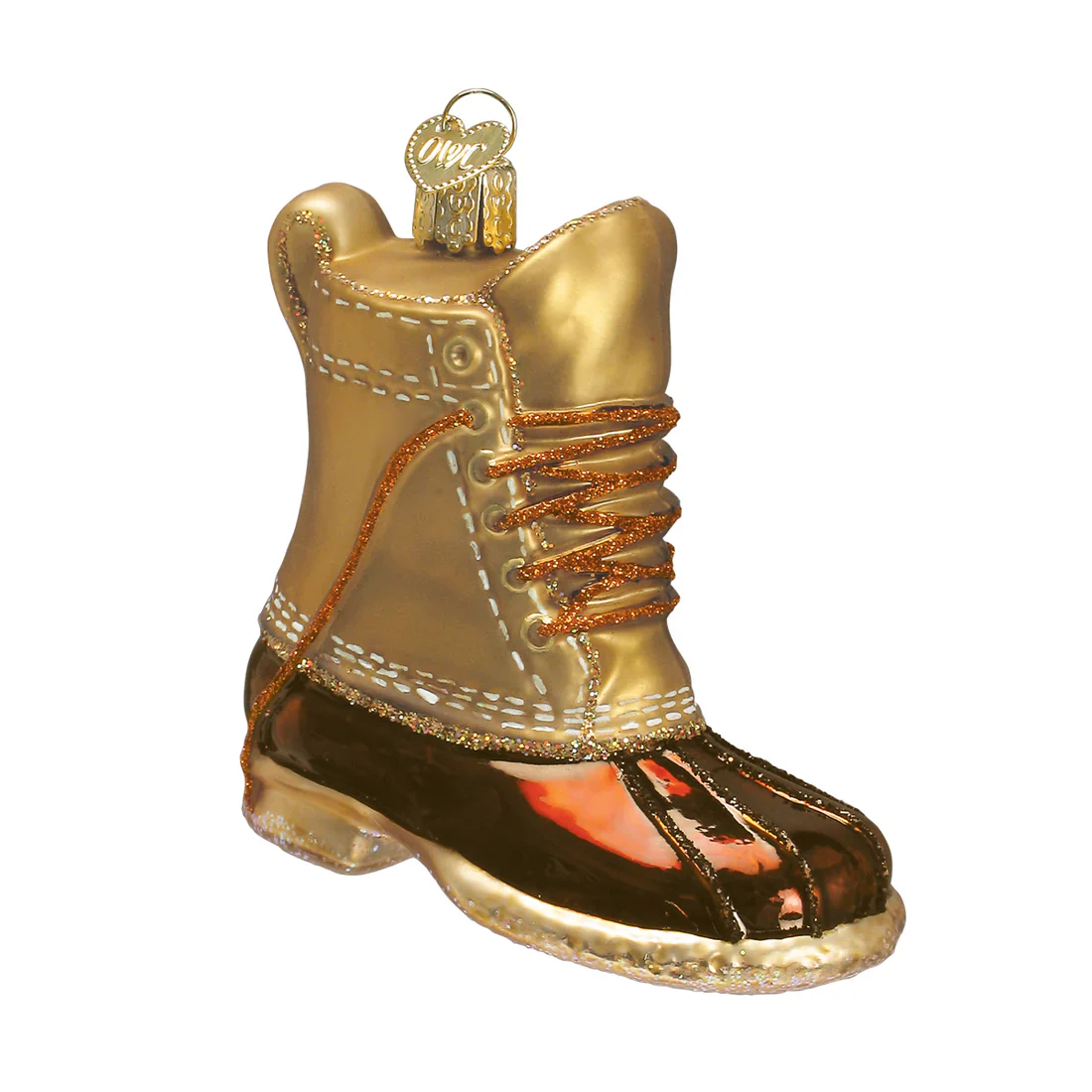 Glass Field Boot Ornament - Image 2