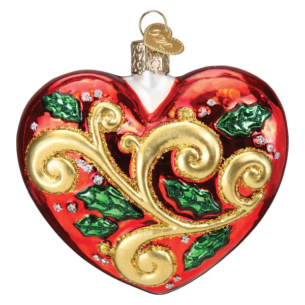 First Christmas 2024 Heart Ornament - Image 3