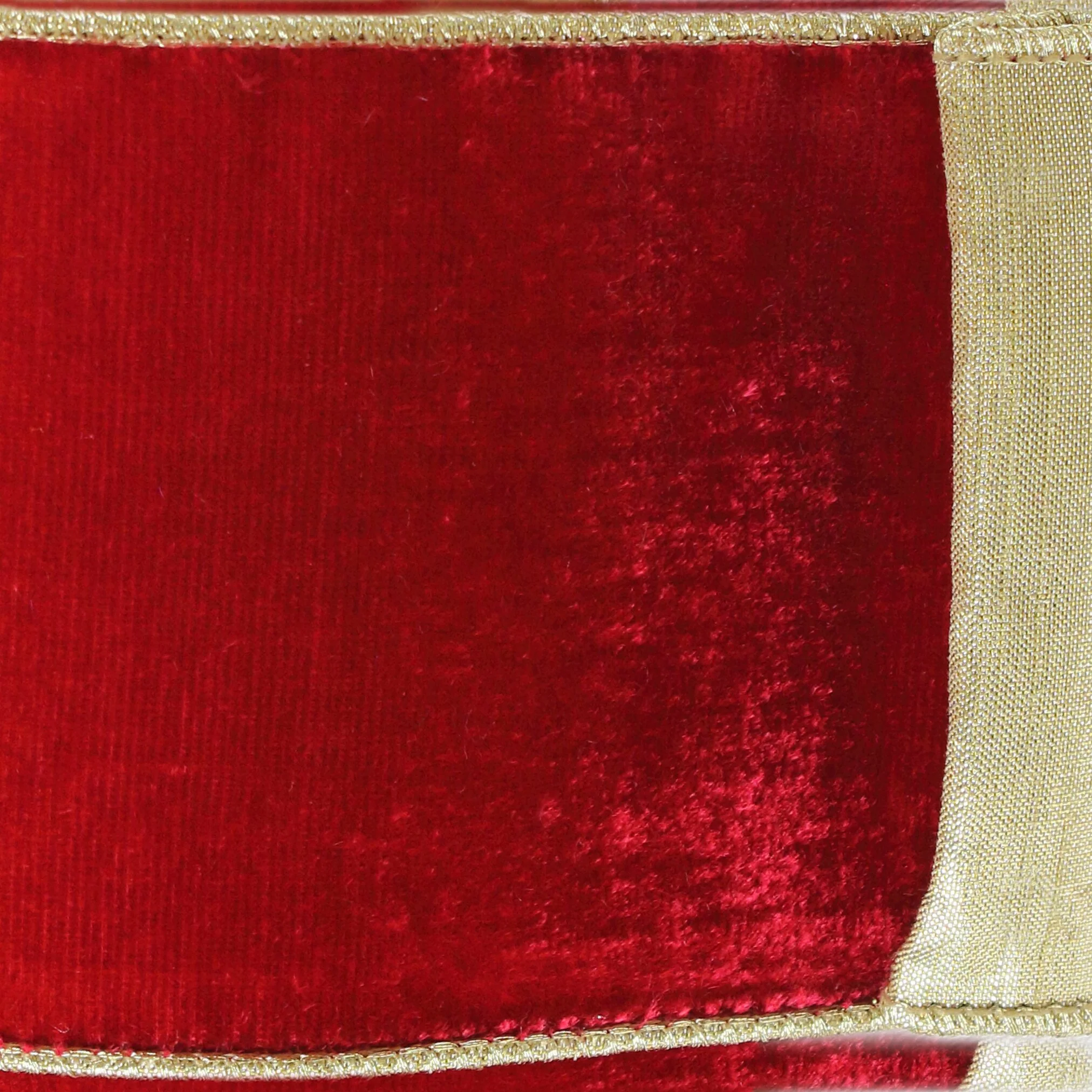 Flashy Velvet Ribbon, 2.5" x 10yd (Red)
