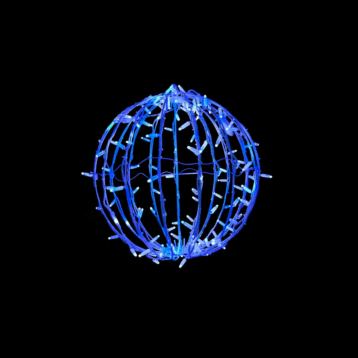 Large Foldable Meridian, LED Lit (Blue), 31"