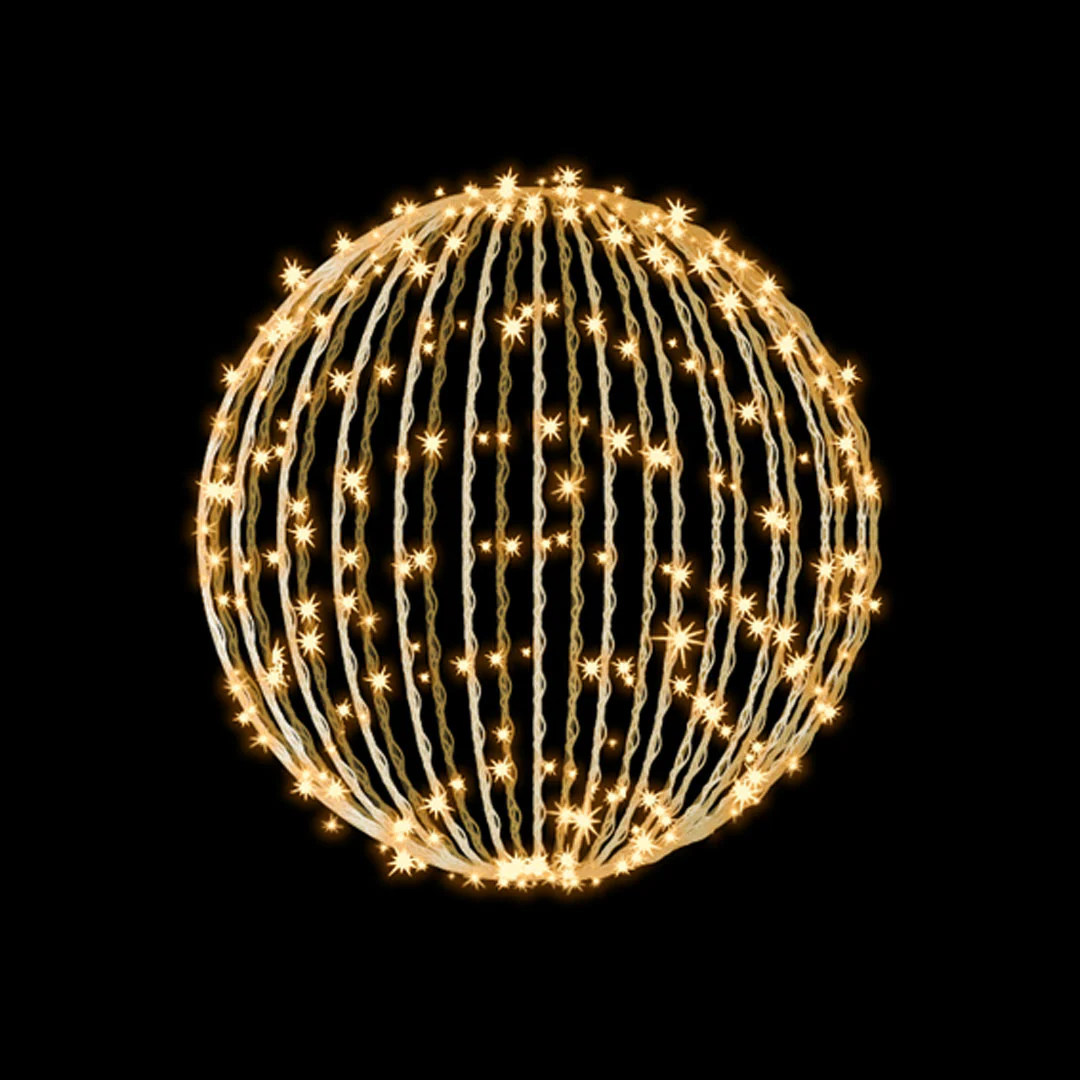 Large Foldable Meridian, 280 LED Lit (Warm White), 31"