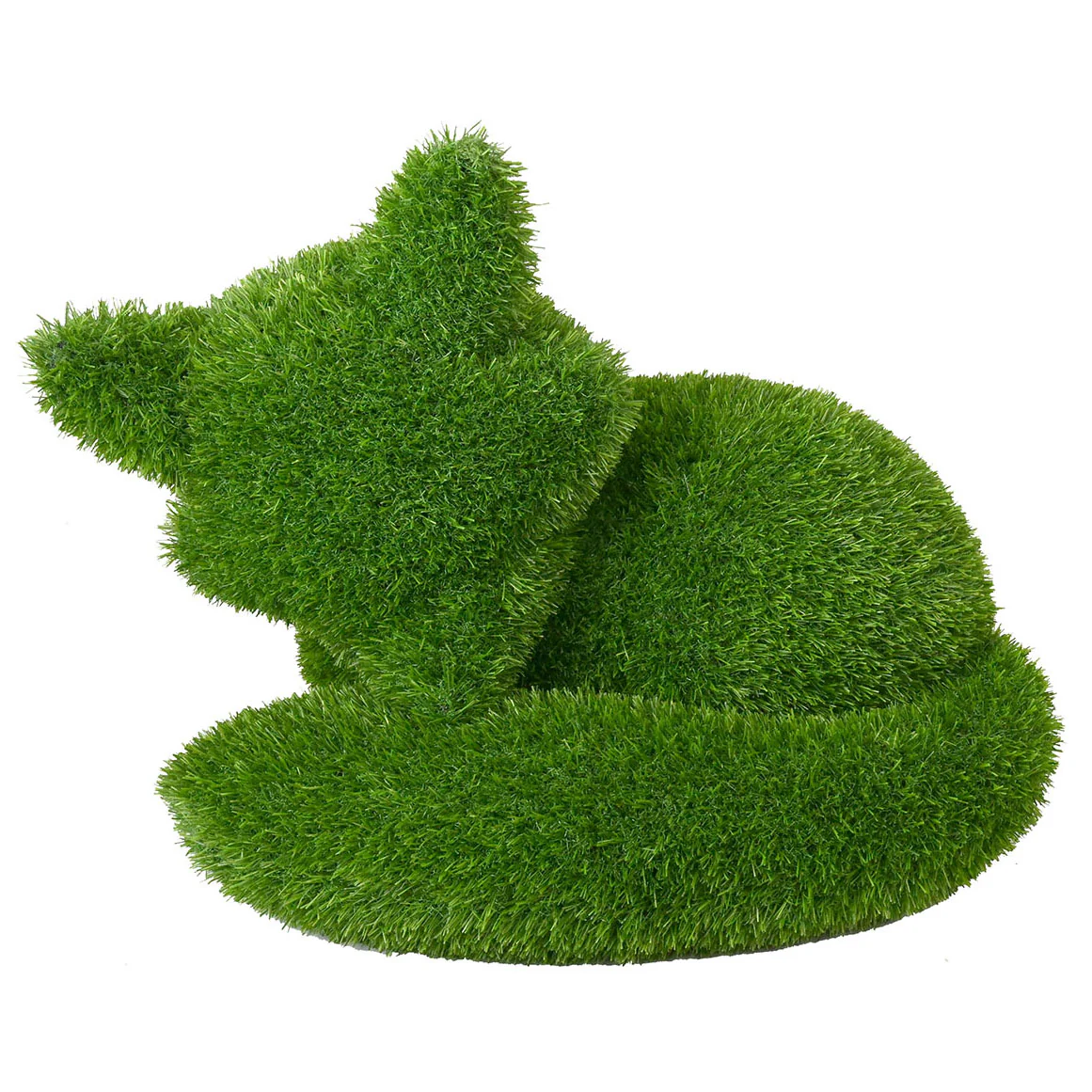 Sitting Fox Outdoor Patio Garden Artificial Turf Topiary, 14" to 39" - Image 7