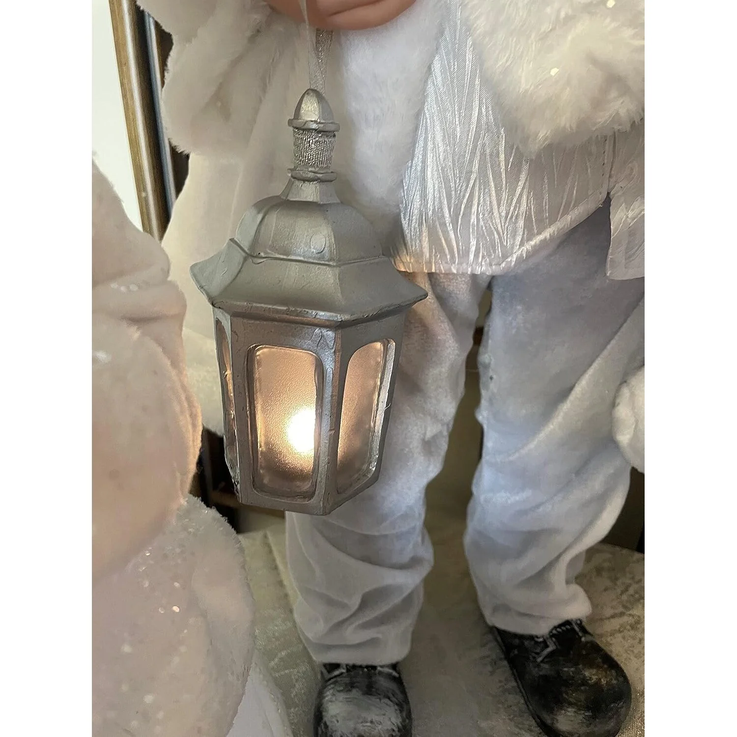 Frosted White Carollers, 26-35" (Set of 4) - Image 5