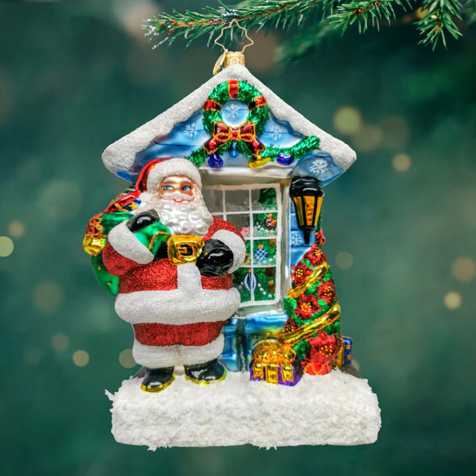 Gazing Through the Holidays Ornament