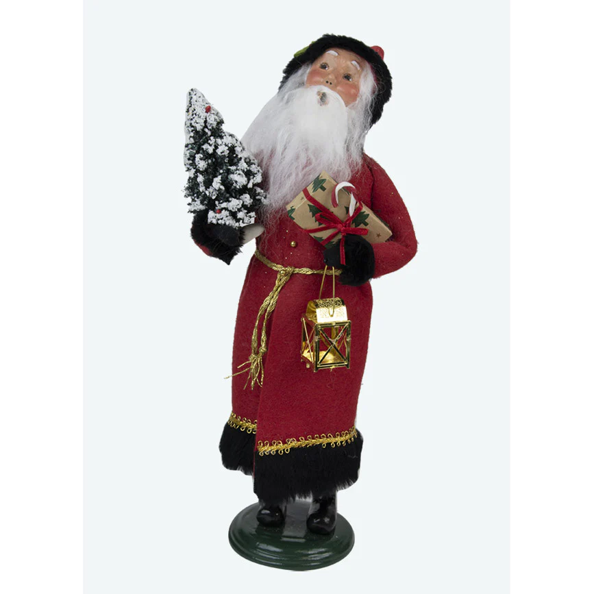 German Santa Caroler Figurine, 13" - Image 4