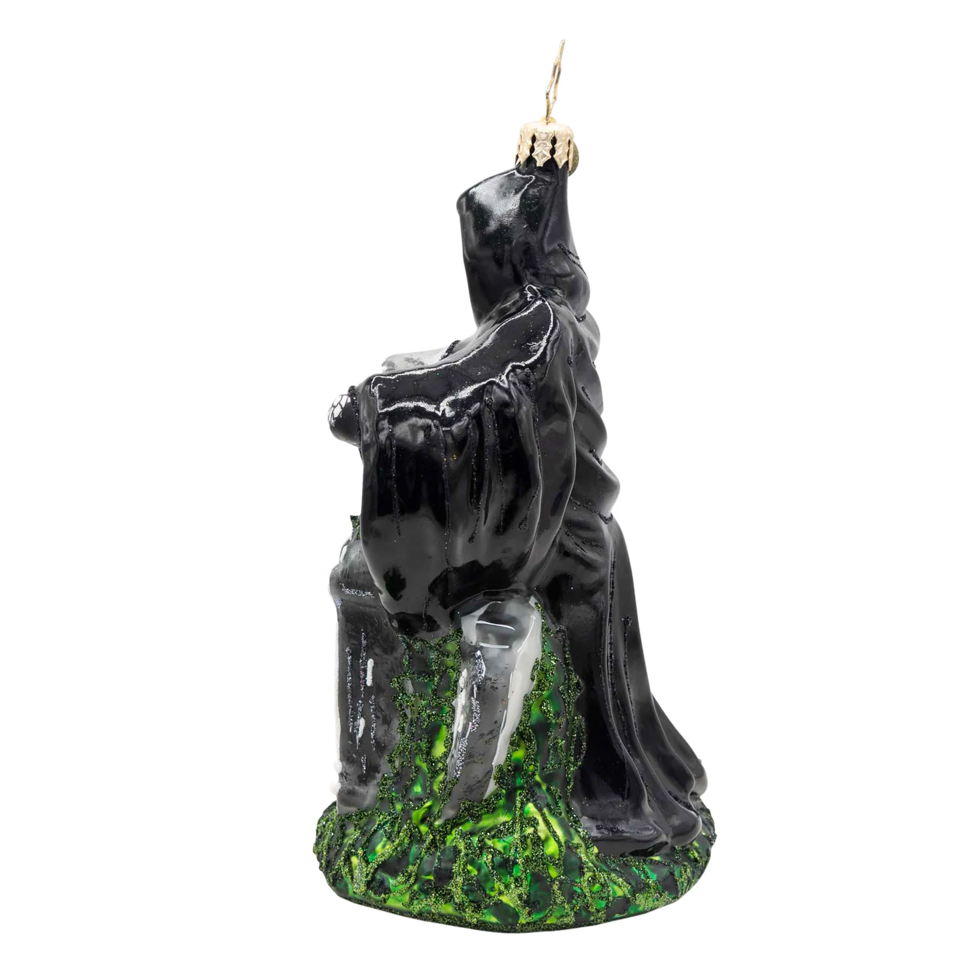 Ghost of Christmas Yet to Come Glass Ornament, 5.75" - Image 4