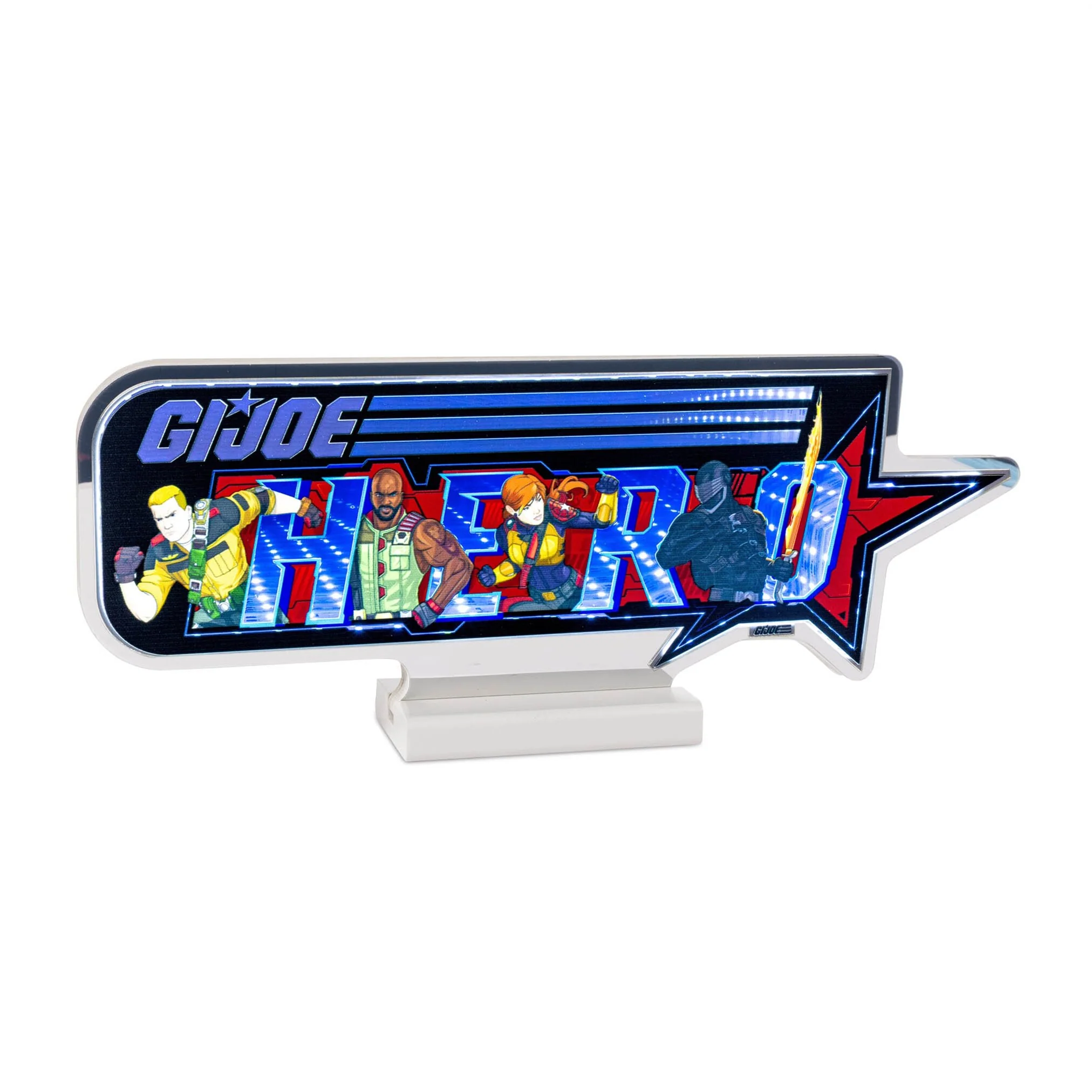 GI Joe Hero Infinity Light, Acrylic, UL Plug, 16" x 6"