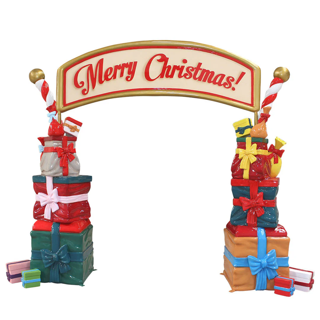 Giant Fiberglass Gifts Archway, 142"