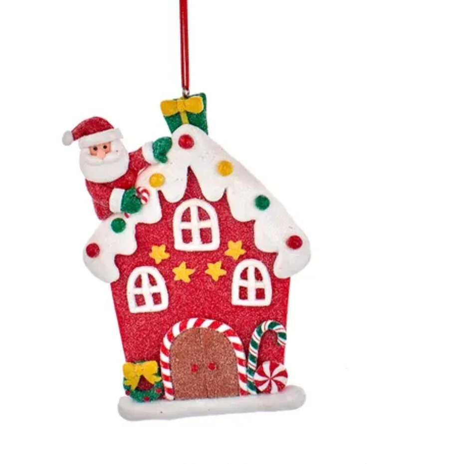 Gingerbread House Ornaments (3 Styles – Sold individually) - Image 2