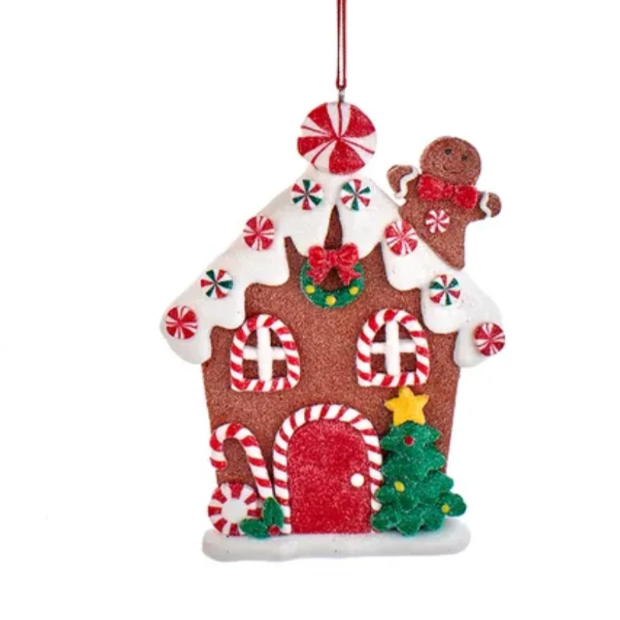 Gingerbread House Ornaments (3 Styles – Sold individually) - Image 4