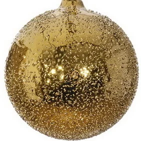 Glass Beaded Ball Ornament, 6" (150mm) - Image 2