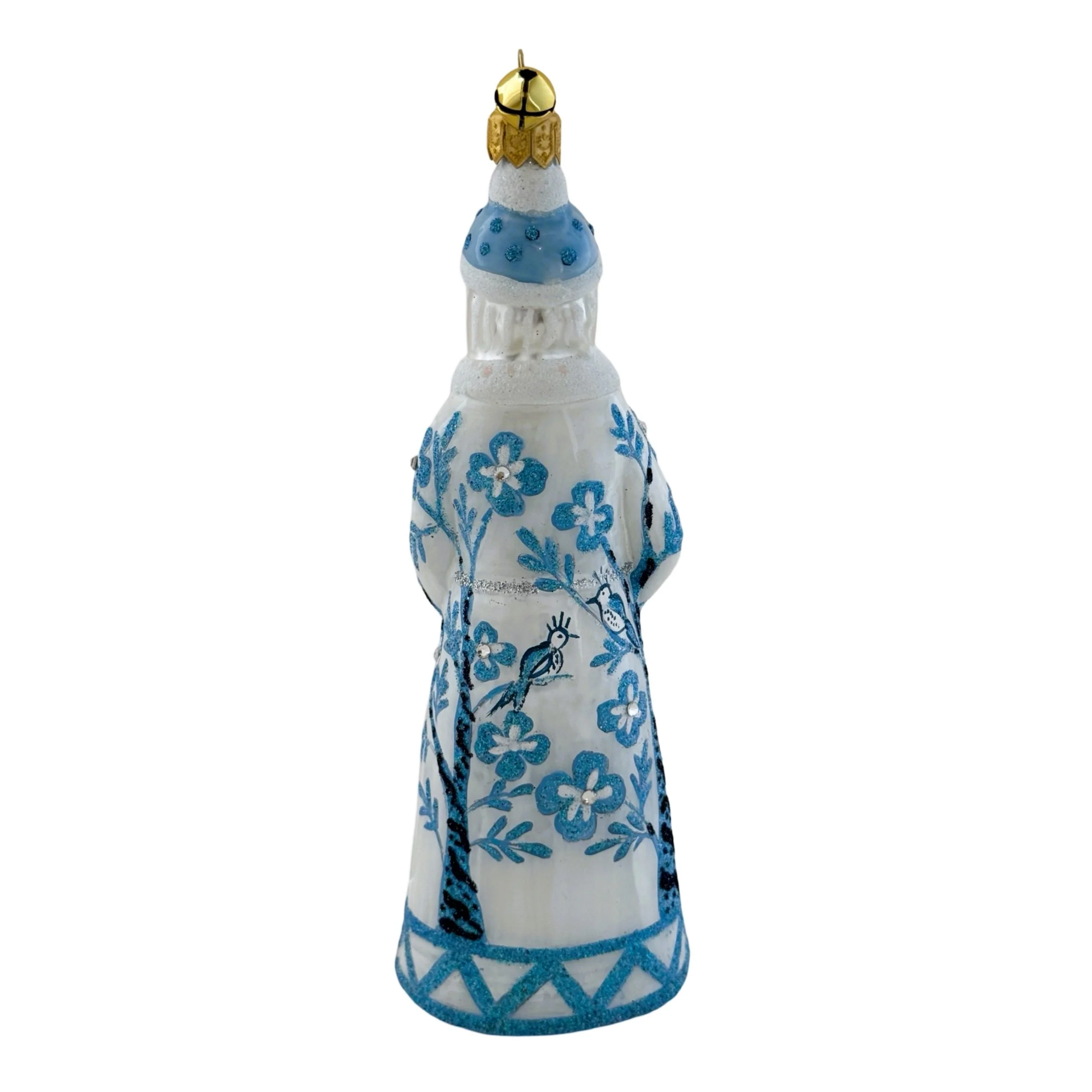 Glass Bijoux Pere Santa Ornament, 6.75" - Image 2