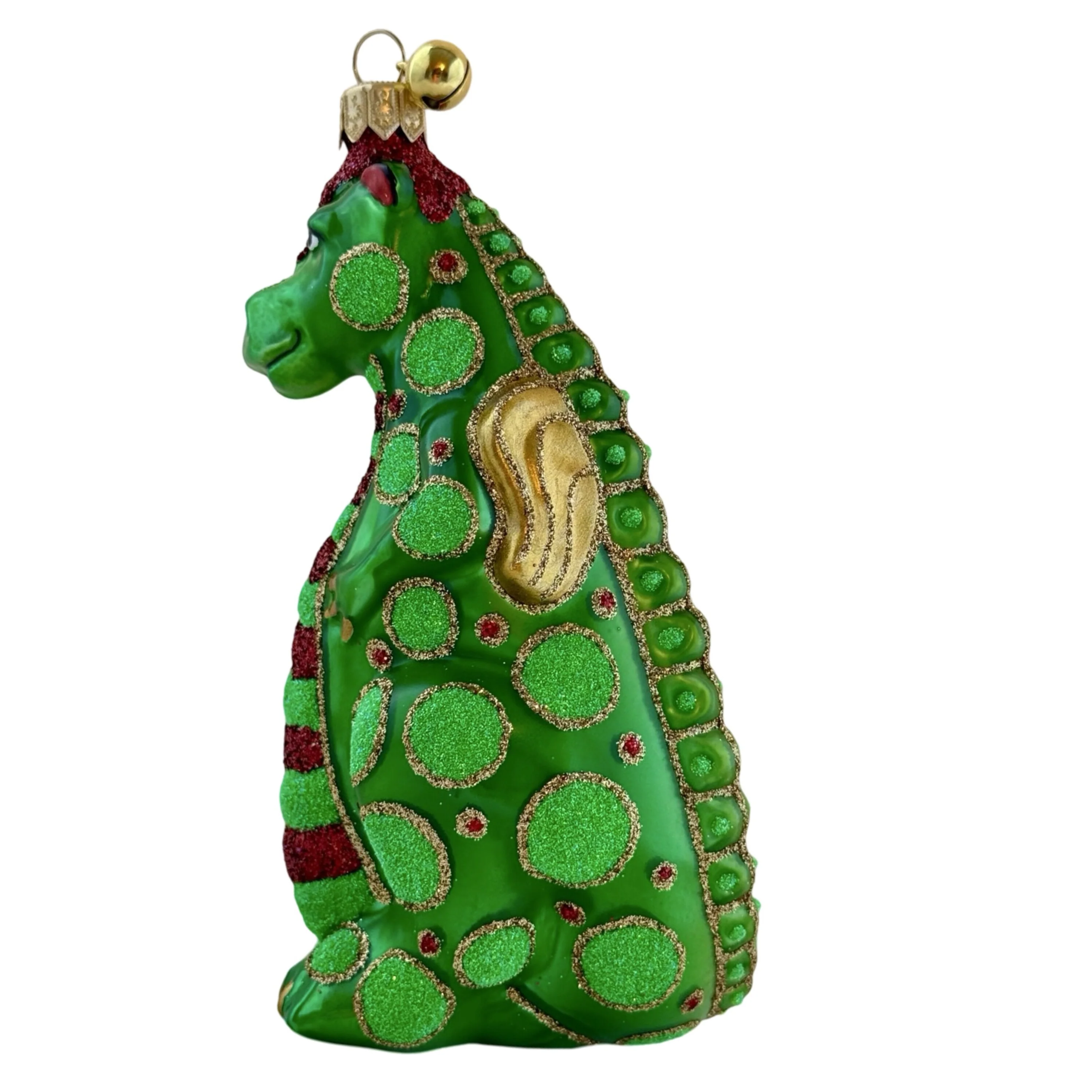 Glass Dinosaur Dragon Dino Ornament - Image 4