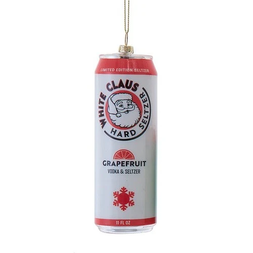 Glass Hard Seltzer Can Ornament, 5.75" (4 styles - sold individually) - Image 2
