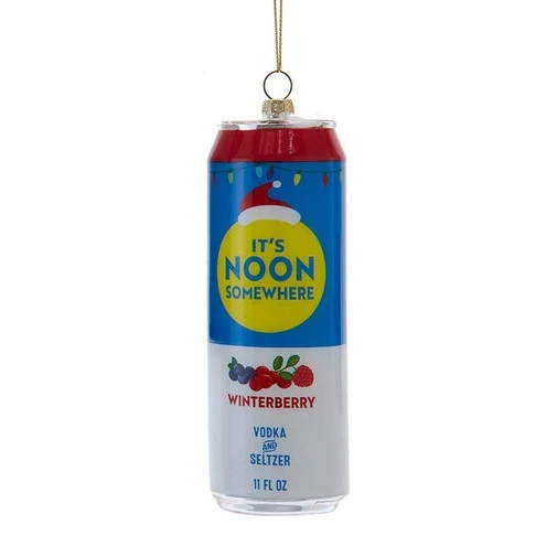 Glass Hard Seltzer Can Ornament, 5.75" (4 styles - sold individually) - Image 5