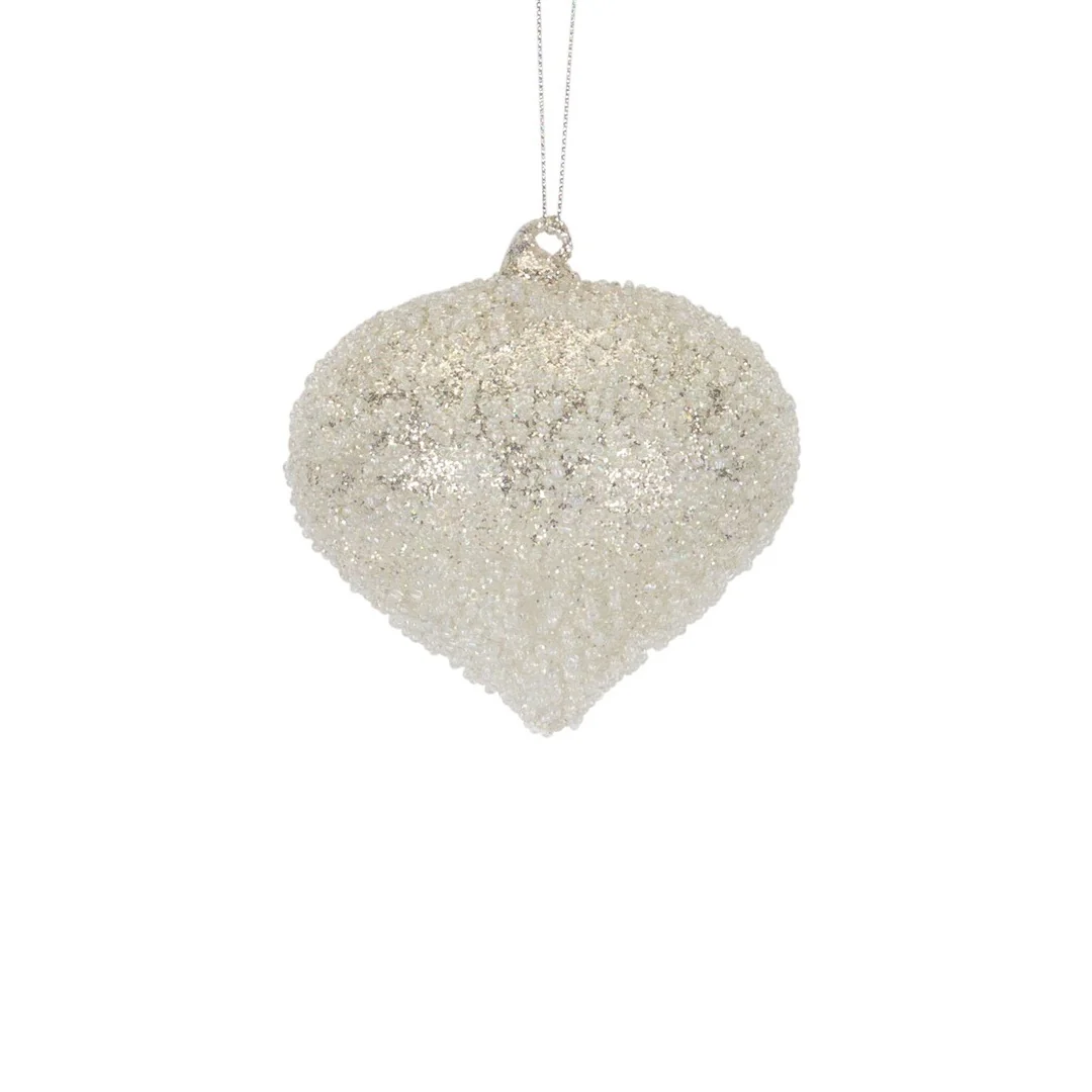 Glass Ornament, 4.25" - 6.5" (3 styles - sold individually) - Image 4
