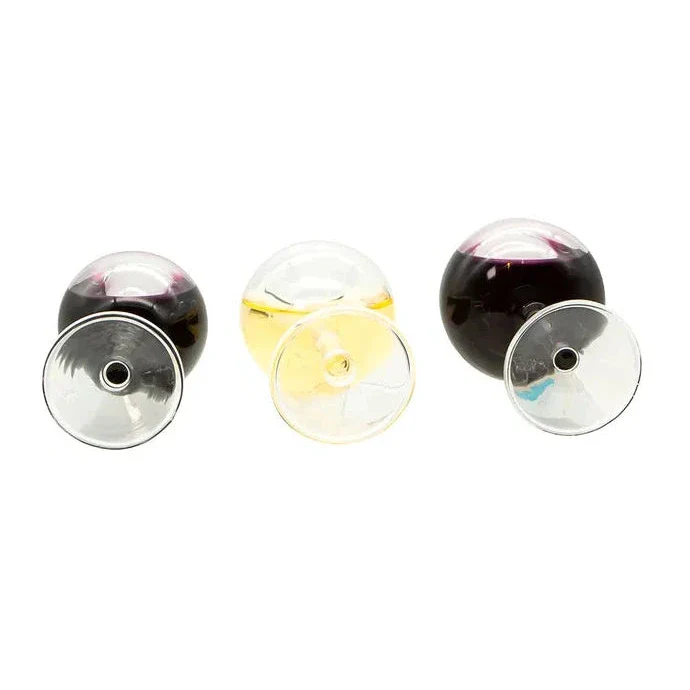 Glass Wine Glass Ornaments (3 Styles – Sold individually) - Image 6