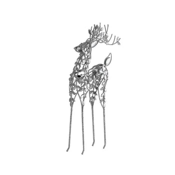 Glitter Wire/Jewel Deer, 19.5" (2 styles - sold individually) - Image 3