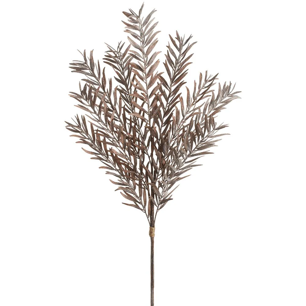 Glittered Yew Bundle X3, 33" (Brown)