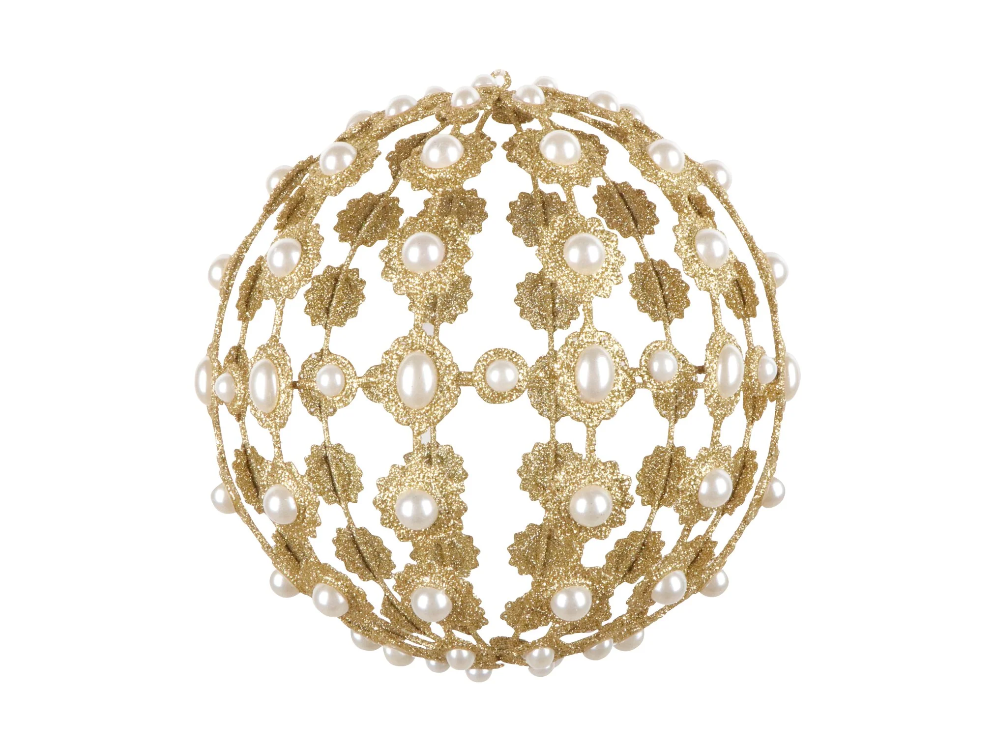 Gold Crystal Carriage Ornament, 10" (250MM)