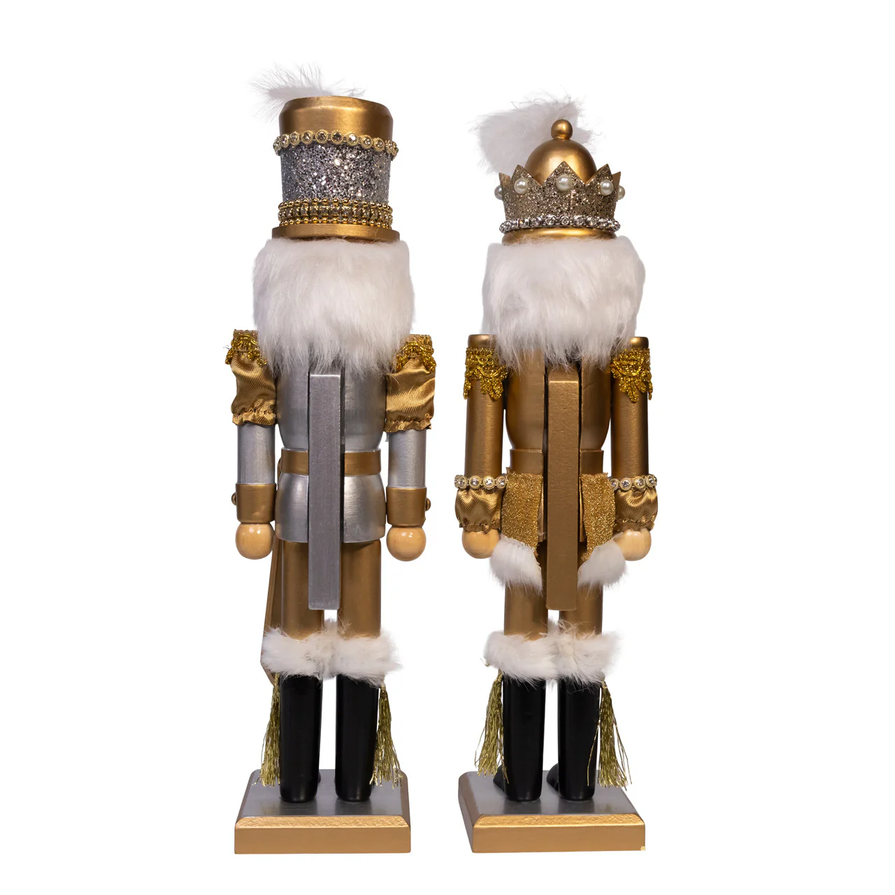 Gold Nutcracker Figurine, 15" (2 styles - sold individually) - Image 5