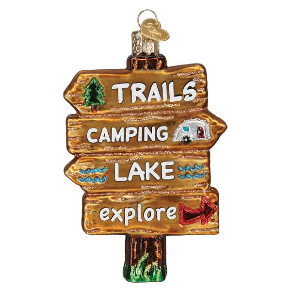 Gone Camping Ornament - Image 2