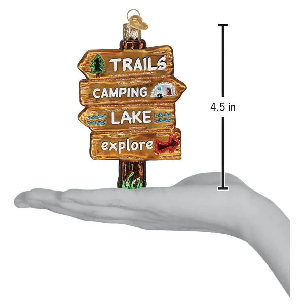 Gone Camping Ornament - Image 5