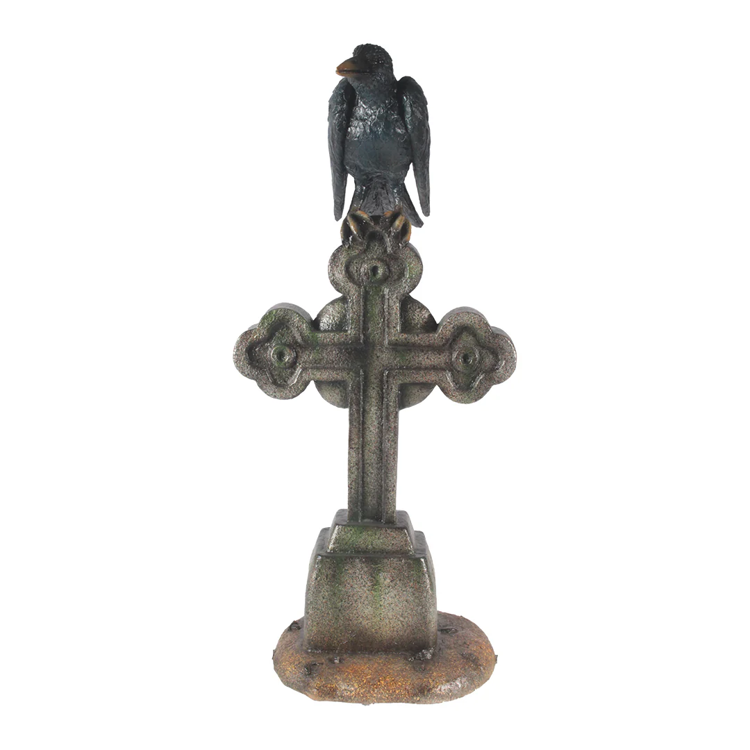 Large Graveyard Cross Decoration, 61" - Image 2