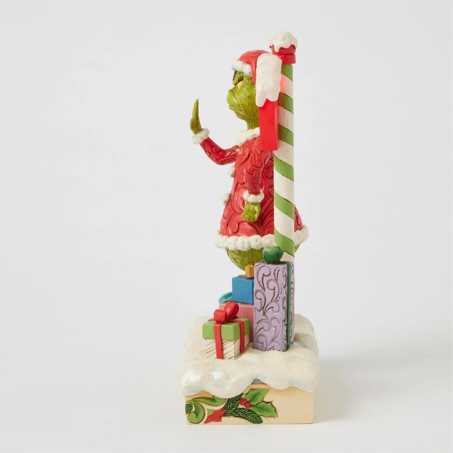 Grinch by Stop Sign LED Figurine - Image 4