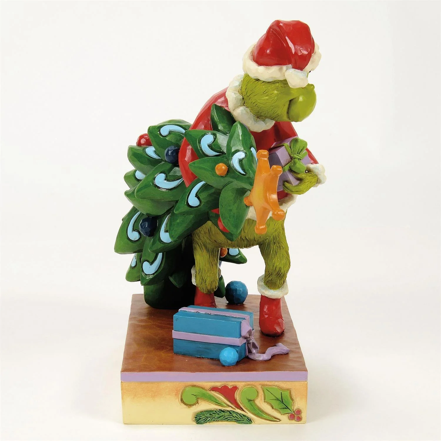 Grinch Carrying/Stealing Tree Figurine - Image 3